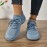 Women'S Wide Fit Sneakers Casual Lightweight Arch Support Walking Shoes Breathable Fabricp Shoes with Round Toe for All Season Comfort Low Top Tennis Shoes