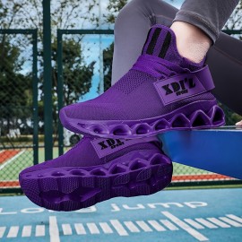 New Blade-Style Shoes - Breathable Non-Slip Athletic Sneakers, Suitable for Running, Jogging, Tennis, and Gym - Casual Slip-Ons with Fabric Upper and EVA Sole, Perfect for Every Season