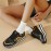 [New Thick-Soled Running Shoes] New Thick-Soled Casual Sports Running Shoes with Color Block Laces