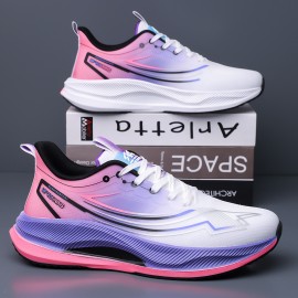 Men's Fashion Athletic Sneakers, Breathable Shock-Absorbing Training Shoes, Lightweight Comfortable Running Footwear for Gym, Jogging, Work, and Daily Wear.