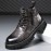Durable Men's Casual Lace-Up Boots for Everyday Wear and Outdoor Activities - Water-Resistant and Perfect for Any Occasion