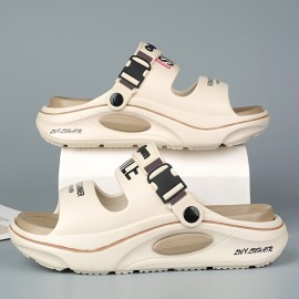 Women's Slip- Cushioned Sandals - All-Season Black & Orange Slip-On/ Closure Slippers with Arch, Breathable Open-Toe Beach Shoes for Home, Outdoor, and Light Sports - Lightweight & Durable Casual Sneakers-like Slides (Black/Orange/White) - Fashionable & Versatile for Casual Attire, Korean & Japanese Style, Anti-Smell & Anti-Slip Design, Ideal for Women, Slippers For Women, Womens Shoes, Shoes For Women