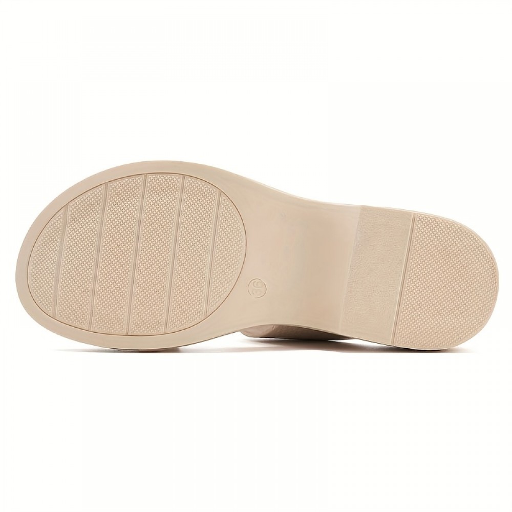 [Open-Toe Crisscross Straps] Women's Summer Sandals - Minimalist Open-Toe Ankle Strap Shoes with Cushioned Insole - Mint Green Faux Cover for Beach, Office, Casual Outfits - Non-Slip TPR Sole Everyday & Formal Footwear, Strappy Sandals, Beach Wear, Crisscross Design, Durable Comfort